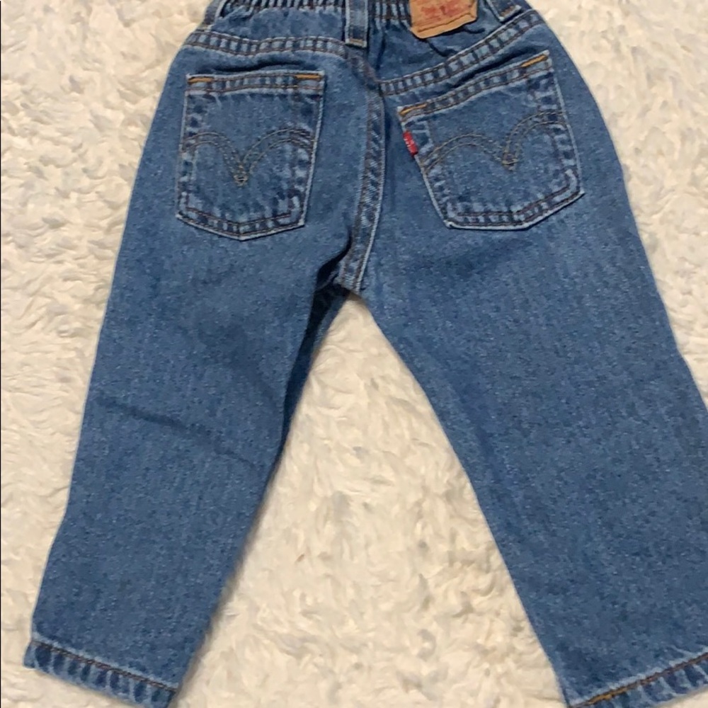 Levi’s with elastic back